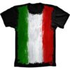 Camiseta Bandeira Da Italia