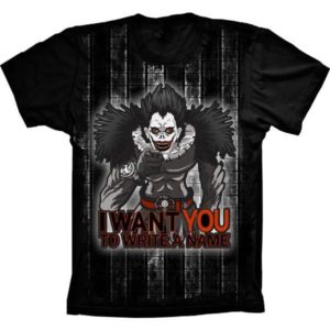 Camiseta Death Note I Want You