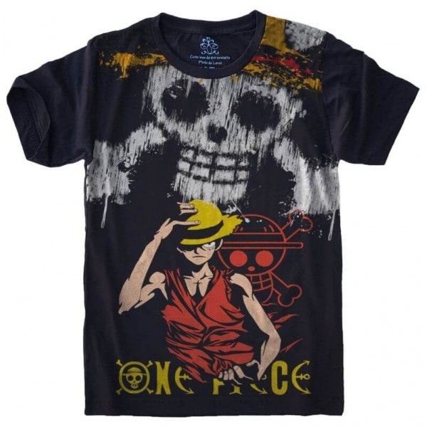 Camiseta - One Piece Monkey D Luffy 04 - Estampa Total