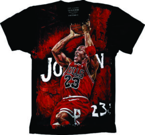 Camiseta Estilosa Fullprint NBA Bulls S-105