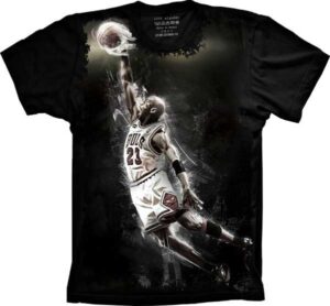 Camiseta Estilosa Fullprint NBA Chicago Bulls S-106