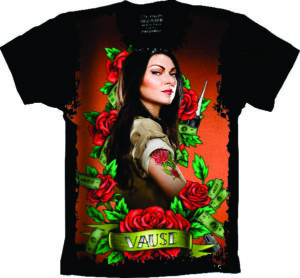 Camiseta Estilosa Fullprint Orange Is The New Black Vause  S-114