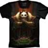 Camiseta Estilosa Fullprint Camiseta World of Warcraft Pandaren S-140