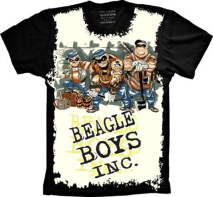 Camiseta Estilosa Fullprint Irmãos Metralha S-151