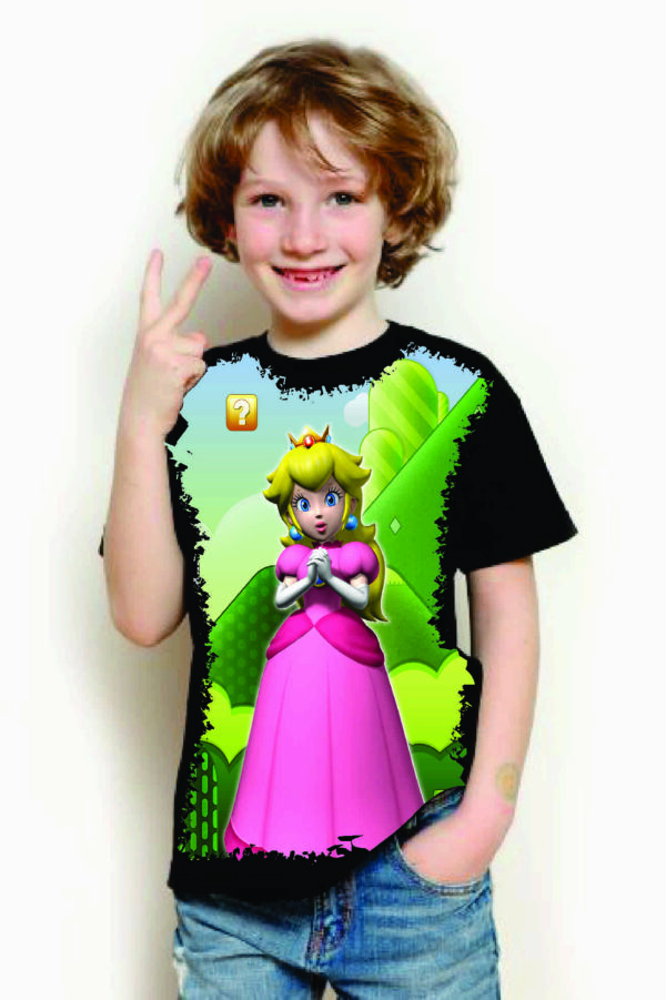 Camiseta Estilosa Fullprint Pricensa Peach S-152 - Image 4
