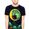 Camiseta Estilosa Fullprint Moon Mandala S-157 - Image 2