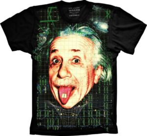 Camiseta Estilosa Fullprint Einstein S-170