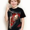 Camiseta Estilosa Fullprint Skull Caveira Realista S-176 - Image 3