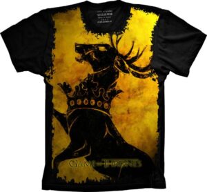 Camiseta Estilosa Fullprint Game Of Thrones - Baratheon S-28