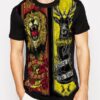 Camiseta Estilosa Fullprint Game Of Thrones - Casas Lanniester X Baratheon S-29 - Image 2