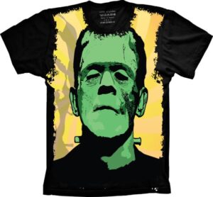 Camiseta Estilosa Fullprint Frankstein S-38