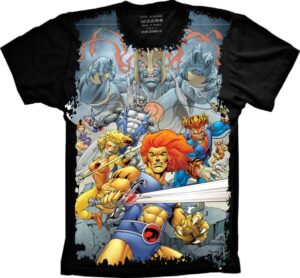 Camiseta Estilosa Fullprint Thunder Cats S-50