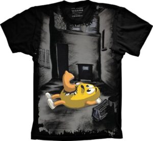 Camiseta Estilosa Fullprint M&Ms Zumbi S-57