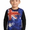 Camiseta Estilosa Fullprint Bandeira da Austrália S-113 - Image 5