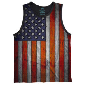 Camiseta Estilosa Fullprint Regata Bandeira dos Estados Unidos REG-04
