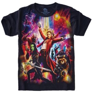 Camiseta Estilosa Fullprint Guardioes da Galaxia S-402