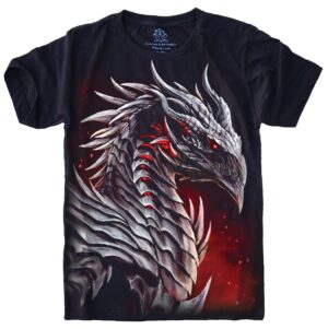 Camiseta Estilosa Fullprint Dragão S-403