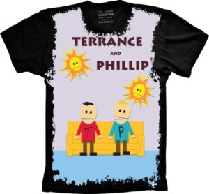 Camiseta Estilosa Fullprint Tehance e Phillip S-225