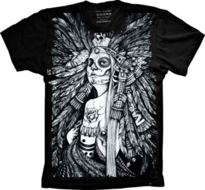 Camiseta Estilosa Fullprint India S-261