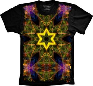 Camiseta Estilosa Fullprint Estrela Psy S-272