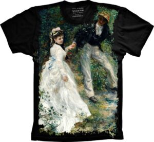 Camiseta Estilosa Fullprint LA PROMENADE RENOIR S-279