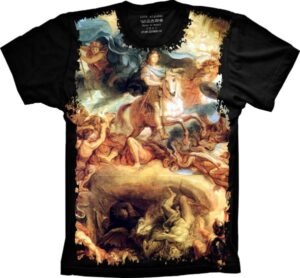 Camiseta Estilosa Fullprint Apotheosis of Louis XIV S-281