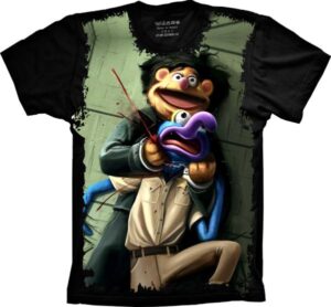 Camiseta Estilosa Fullprint Os Muppets S-320