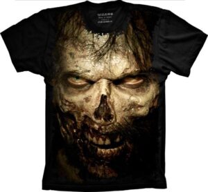 Camiseta Estilosa Fullprint Zumbi S-333