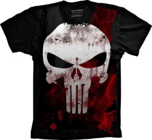 Camiseta Estilosa Fullprint O Justiceiro S-364