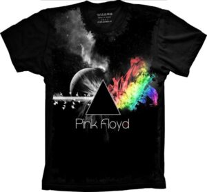 Camiseta Estilosa Fullprint Pink Floyd S-371