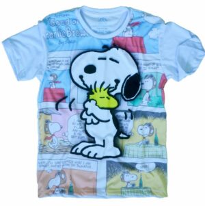 Camiseta Estilosa Fullprint Snoopy S-417