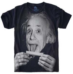 Camiseta Estilosa Fullprint Albert Einsten S-426