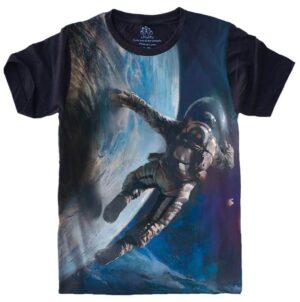 Camiseta Estilosa Fullprint Astronauta S-455