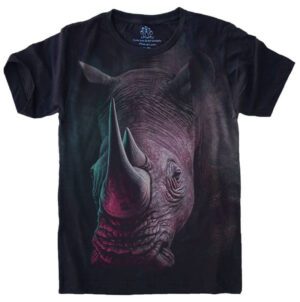 Camiseta Estilosa Fullprint Rinoceronte S-465