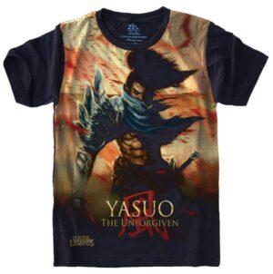 Camiseta Estilosa Fullprint League Of Legends Yasuo S-480