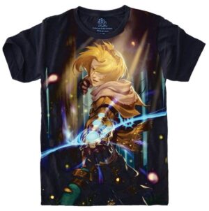 Camiseta Estilosa Fullprint One Punhe S-481