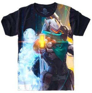 Camiseta Estilosa Fullprint League Of Legends Lucian S-484