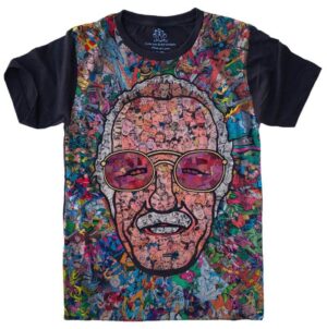 Camiseta Estilosa Fullprint Stan Lee S-487
