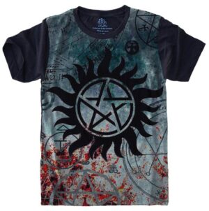 Camiseta Estilosa Fullprint SupernaturalS-488