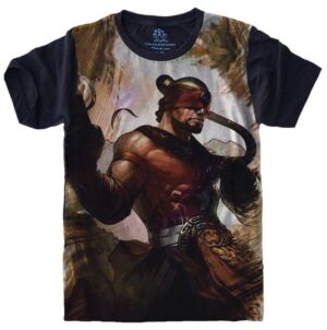 Camiseta Estilosa Fullprint League Of Legends Lee Sin S-490