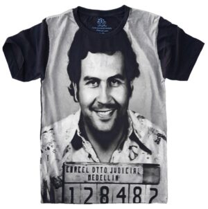 Camiseta Estilosa Fullprint Pablo Escobar S-492