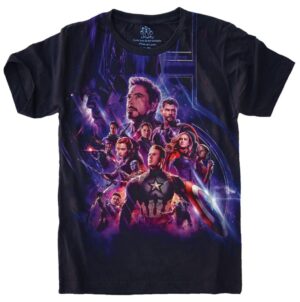 Camiseta Estilosa Fullprint Os Vingadores S-496