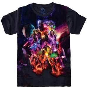 Camiseta Estilosa Fullprint Avengers S-497