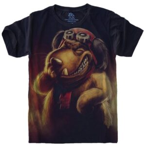 Camiseta Estilosa Fullprint Muttley S-498