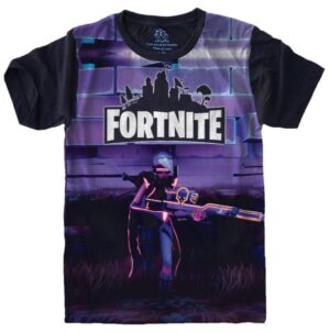 Camiseta Estilosa Fullprint Fortnite S-516