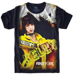 Camiseta Estilosa Fullprint Freefire S-518