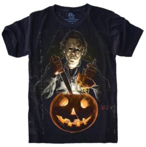 Camiseta Estilosa Fullprint Michael Myers Halloween S-527