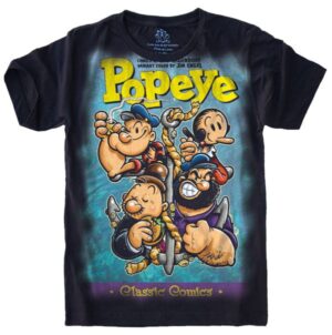 Camiseta Estilosa Fullprint Popeye S-534