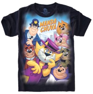 Camiseta Estilosa Fullprint Manda Chuva S-540