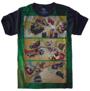 Camiseta Estilosa Fullprint Corrida Maluca S-546